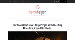 Desktop Screenshot of hemohelper.com